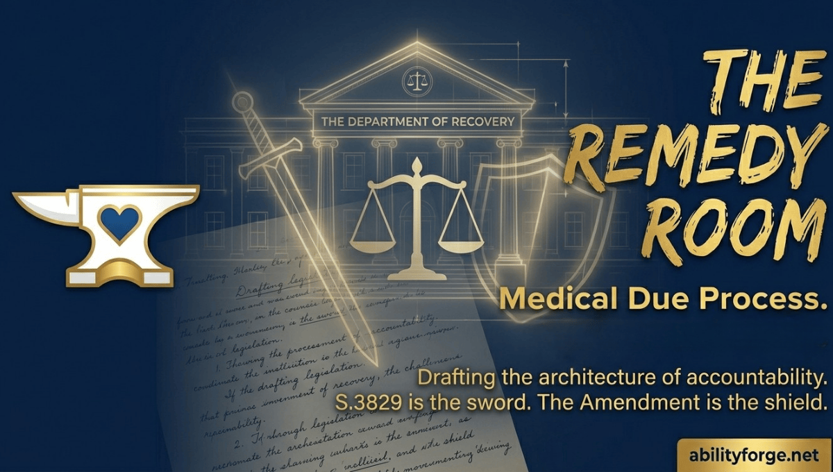 The Remedy Room - Medical Due Process. AbilityForge.net