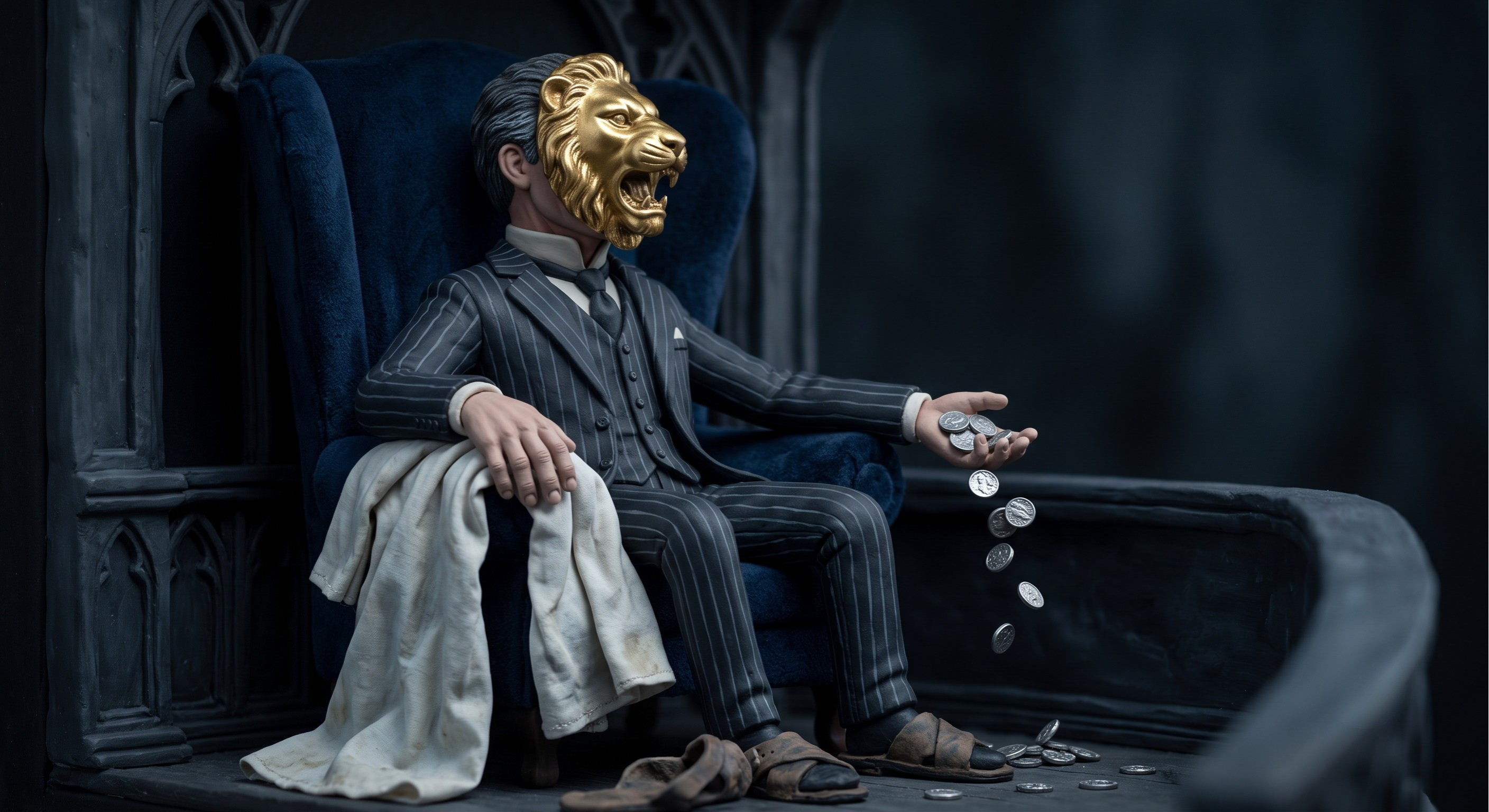 Lion — ruler over the poor
