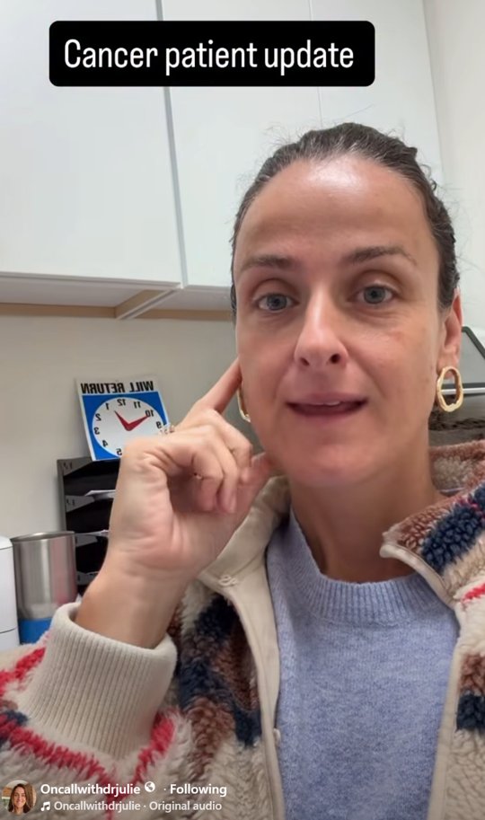 Dr. Julie: cancer patient update