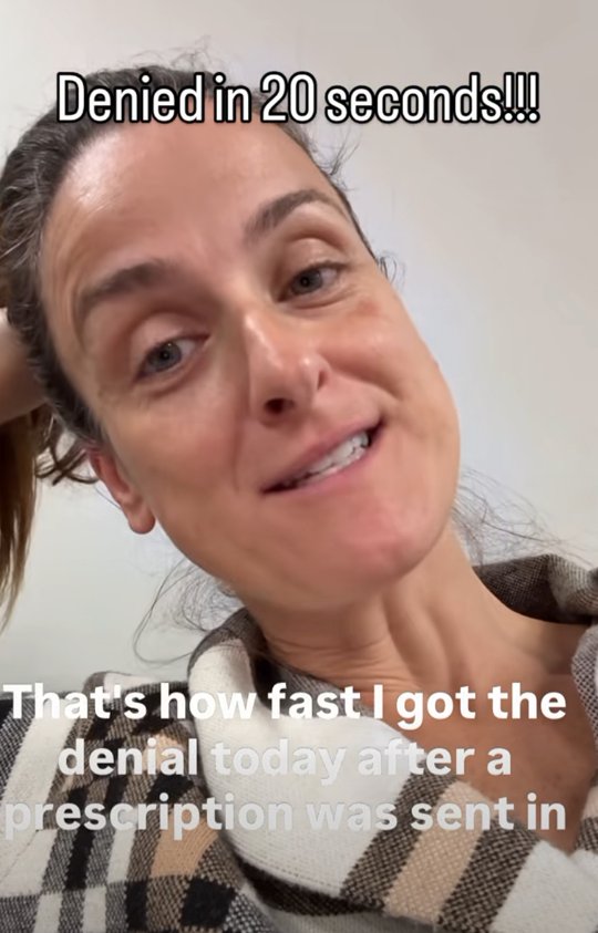 Dr. Julie: denied in 20 seconds