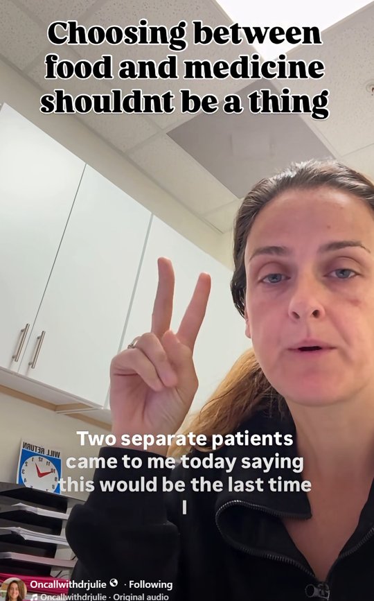 Dr. Julie: choosing between food and medicine
